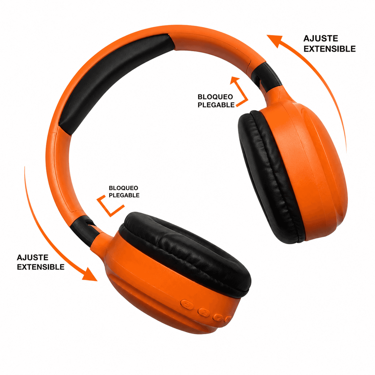 Diadema Bluetooth Inalámbrica Plegable MAX2 miniatura 2